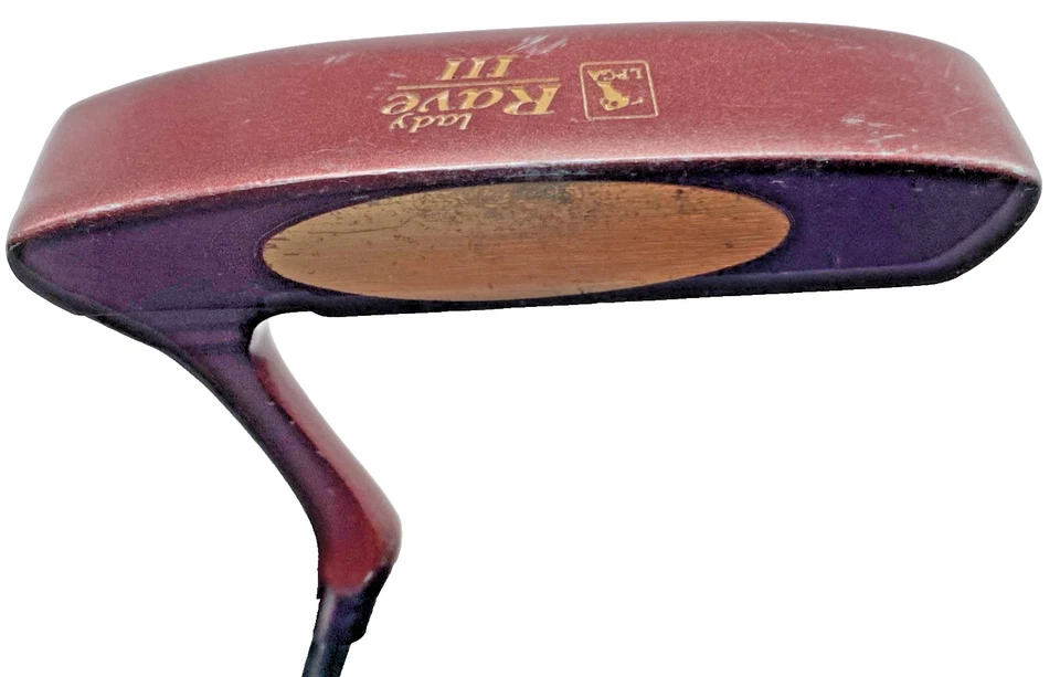 Square Two Golf Lady Rave III LPGA RH 33.5” Putter Steel Shaft Original Grip VTG - Image 4 of 4