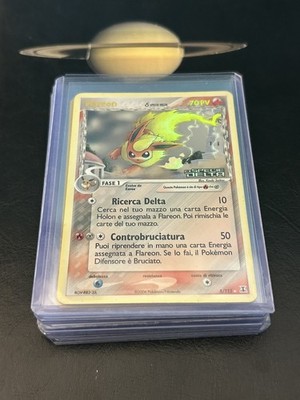 Pokémon Flareon (Delta Species) 5/113 Reverse Holo LP 🇮🇹 Italian 