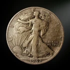 1942-S Walking Liberty Half Dollar VG/Fine+ 90% Silver San Francisco Mint