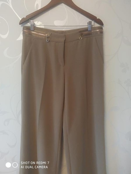 Women Jean Paul Gaultier Trousers Khaki 38 / M /