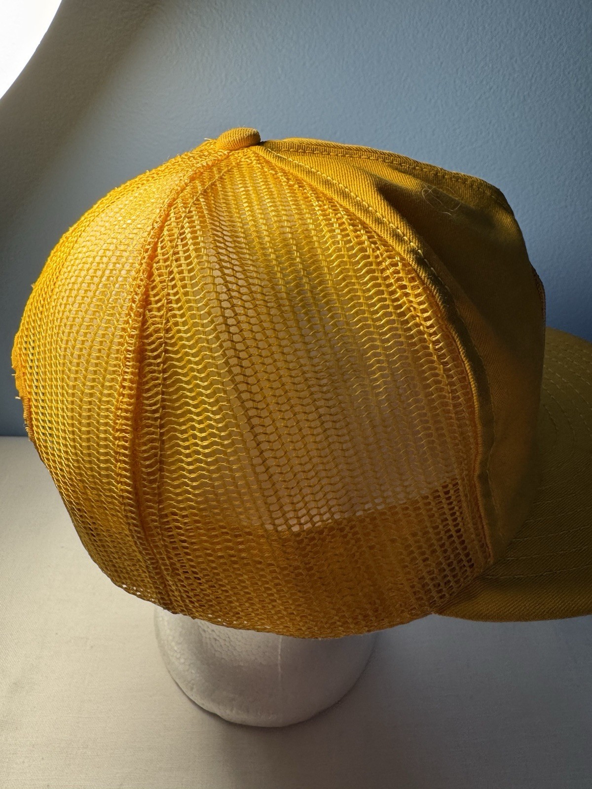 John Deere Patch  Snap/Meshback Hat Cap Yellow Lo… - image 5
