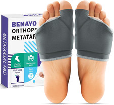 Orthopedic Metatarsal Pads,Ball of Foot Cushion with Gel Pad for Women and Men,