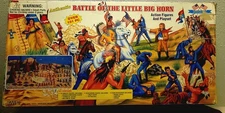 1997 BMC TOYS Authentic BATTLE OF LITTLE BIG HORN Action Figures and Playset 