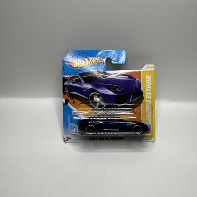 HOT WHEELS LAMBORGHINI ESTOQUE SEDAN 2011 NEW MODELS BLUE DIECAST 1:64 SCALE