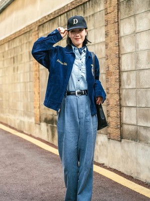 【加古川店】 中古 MILITARY衣料 | ミリタリーイリョウ その他アウター FFA CORDUROY JKT ネイビー 【93】 Sale FFA jacket loose and casual versatile workwear corduroy
