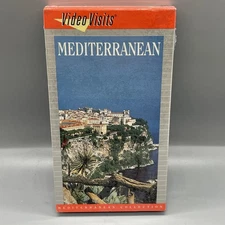 Video Visits Mediterranean Travel Video  VHS 1991 - NEW SEALED
