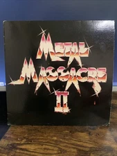 Metal Massacre II (LP 1982 Metal Blade Records Compilation) Rare & EX Condition