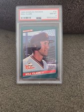 1986 Donruss The Rookies - Will Clark #32 (RC) PSA NM-MT 8 
