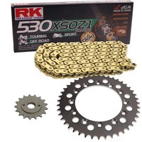 Kettensatz Honda Cb 1000 R Ra 08-16 Kette Rk Gb 530 Xso 116 Offen Gold 16/44