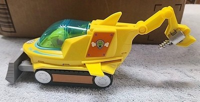 Paw Patrol Rescue Aqua Pups Rubble Figure Deluxe Hammerhead Shark Vehicle Toy