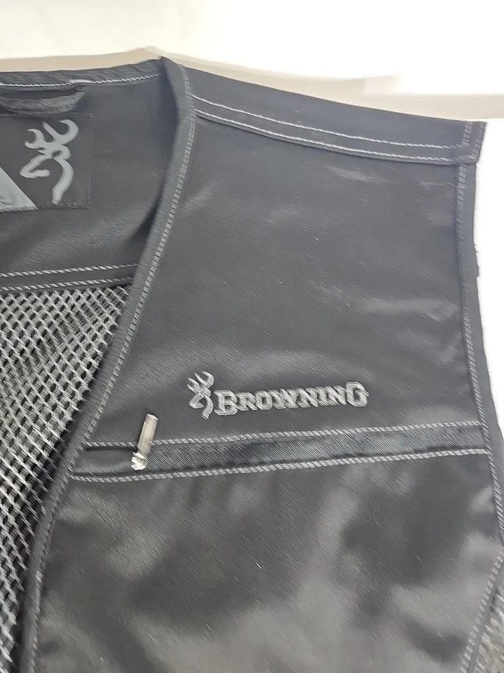Browning Ace Shooting Vest-Black / Black 2XL - Image 4 of 4