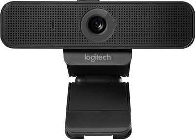 Logitech C925E Full HD-Webcam 1920 x 1080 Pixel Standfuß Klemm-Halterung Cam