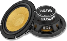 Upgrade 6.5 Inch Car Speakers – 300W Peak Power, 4 Ohm, Glass Fiber Cone for Dee