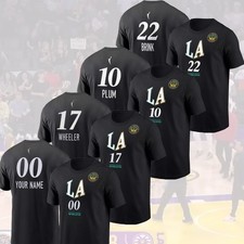 Los Angeles Sparks 2026 Rebel Edition Name & Number: Plum, Brink, Wheeler,..