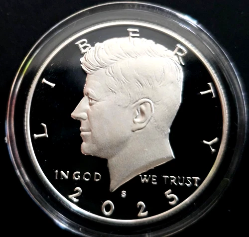 2025-S-Silver Kennedy Proof Half dollar-**Sold Out at the US Mint**