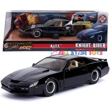 1982 Pontiac Firebird Black Wlight K.i.t.t. Knight Rider 124 Model Jada 30086 1982 Pontiac Firebird Black Wlight K.i.t.t. Knight Rider 124 Model Jada 30086