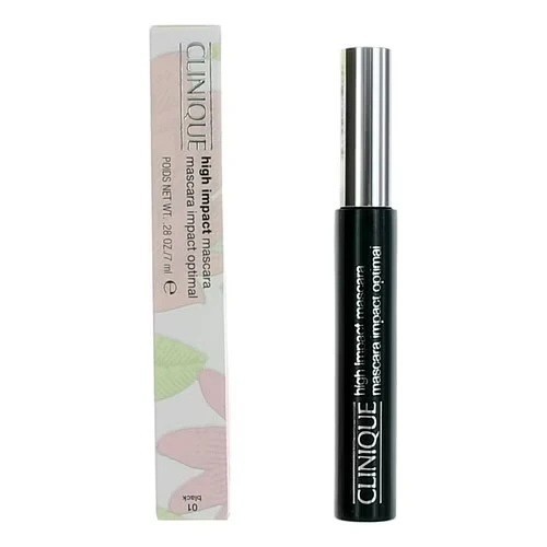 CLINIQUE HIGH IMPACT MASCARA 01 BLACK .28 OZ / 7 ML FULL SIZE NEW $27
