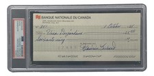 Maurice Richard Signed Montreal Canadiens  Bank Check #351 PSA/DNA