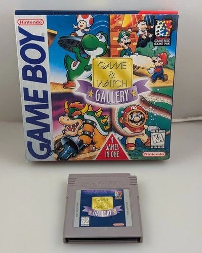 Nintendo Gameboy - Game & Watch Gallery - Box & Cart