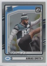 2024 Panini Donruss Rated Rookie Optic Preview Holo Prizm Ainias Smith #365 17x6