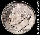 1955 Silver Roosevelt Dime - Choice Gem Brilliant Unc  Lustrous  #J9563