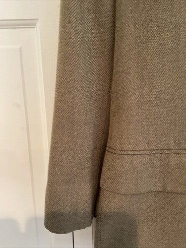 claiborne mens blazer jacket Size 44 R Tan Brown Wool Sports Coat Jacket - Picture 5 of 12