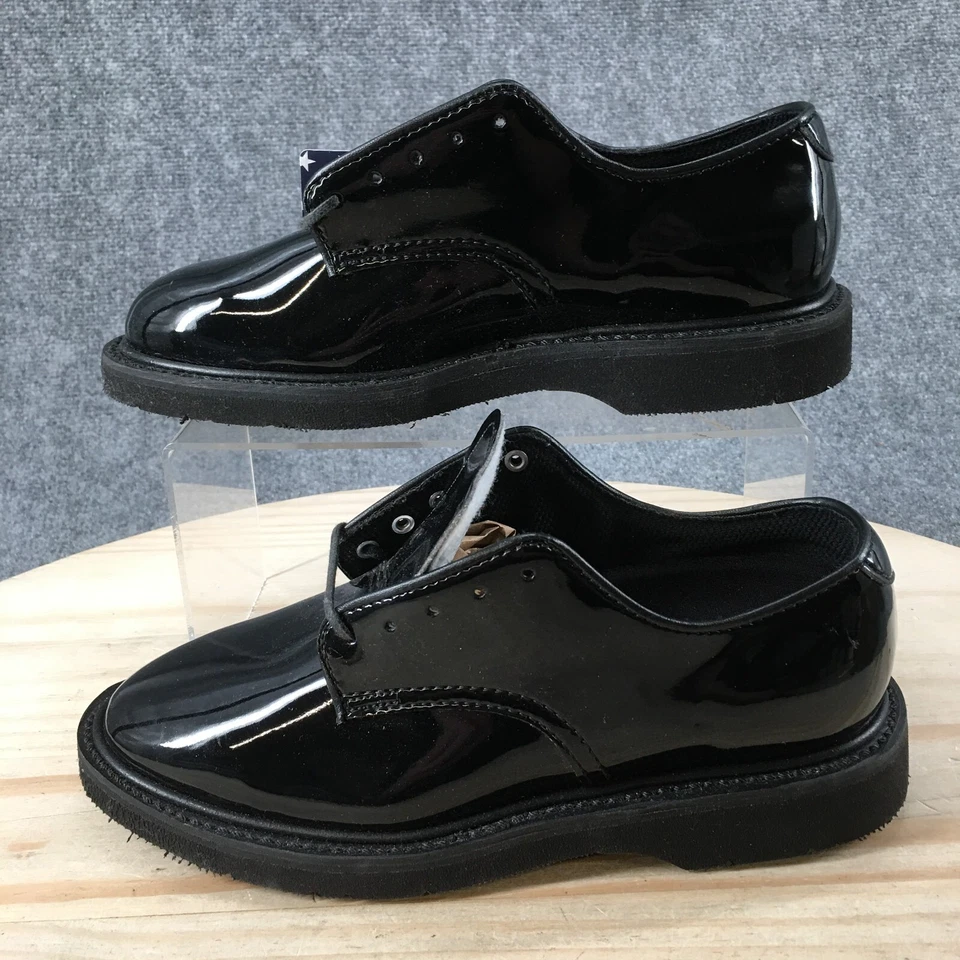 Zapatos Thorogood Para Hombres 5 M Uniforme Clásicos Poroméricos Oxford 831-6027 Negro NUEVO Foto 2 de 4