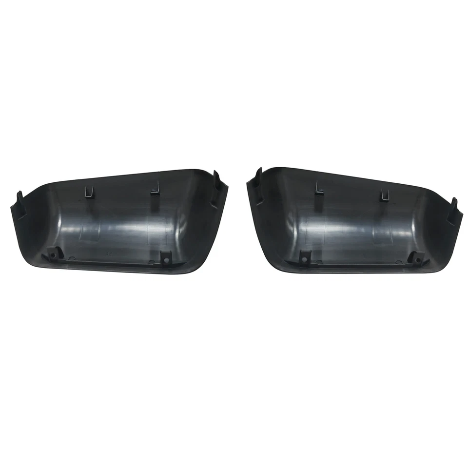 Gloss Black For 2008-2016 Ford F250 F350 F450 Upper Top Towing Mirror Cover Cap Foto 2 de 4