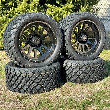 14 Black Golf Cart Wheels Tires 23x10-14 All Terrain Quiet Ride Ezgo Club Ca 14 Black Golf Cart Wheels Tires 23x10-14 All Terrain Quiet Ride Ezgo Club Ca