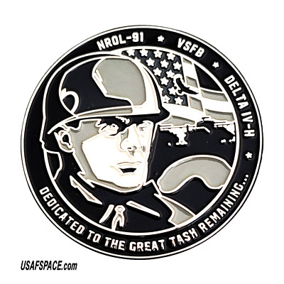 NROL-91 -DELTA IV-H- ULA VSFB USSF DOD NRO Classified SATELLITE Mission COIN