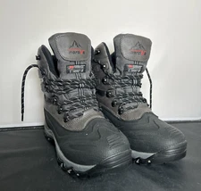 NORTIV8 Men's Snow Boots Insulated Waterproof Non-slip Winter Hiking Boots Sz. 7