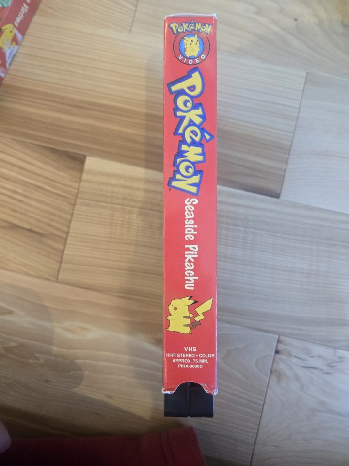 Collectible Artwork Pokemon Vol. 6 Seaside Pikachu (VHS, 1999) Buy 2