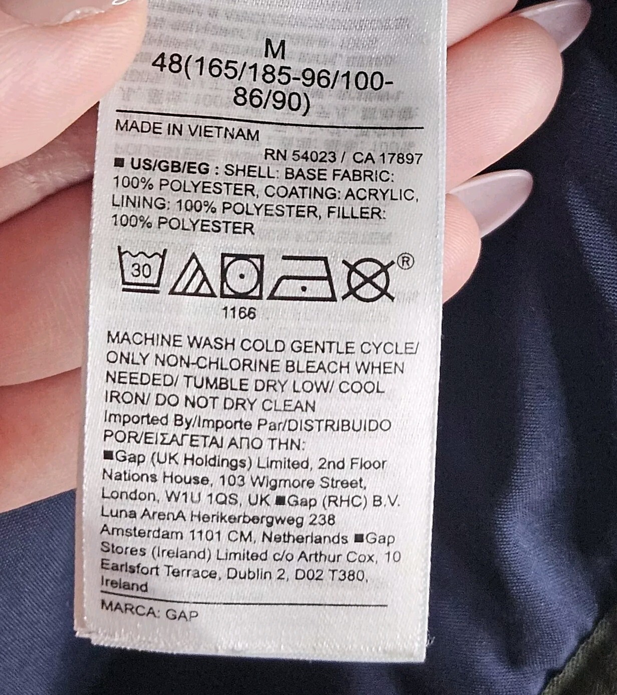 GAP Men's Medium ColdControl Lightweight Puffer J… - image 6