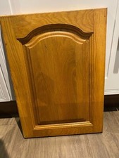 MEDIUM GOLDEN  OAK KITCHEN DOOR 400 X 560 SUITABLE TO PAINT STOCK DF860