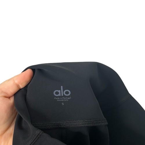 Alo Yoga Extreme Ripped Slash Warrior Legging Black High Rise Athleisure Small - Picture 11 of 11