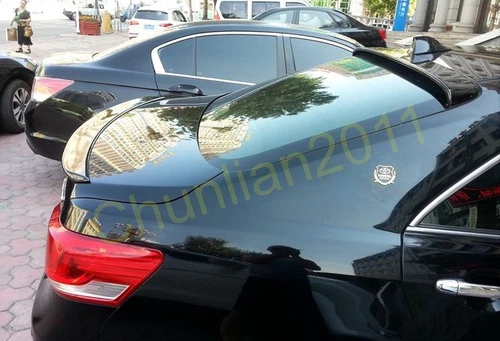 BLACK Factory Style Glass Roof Spoiler Wing For 2007-2011 Toyota Camry 4dr Sedan - Picture 5 of 6