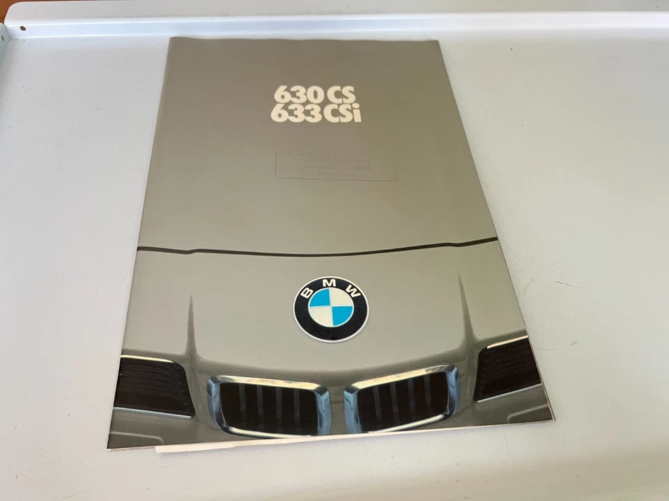 1976 BMW 630CS & 633 CSi Car Sales Brochure - Image 4 of 4