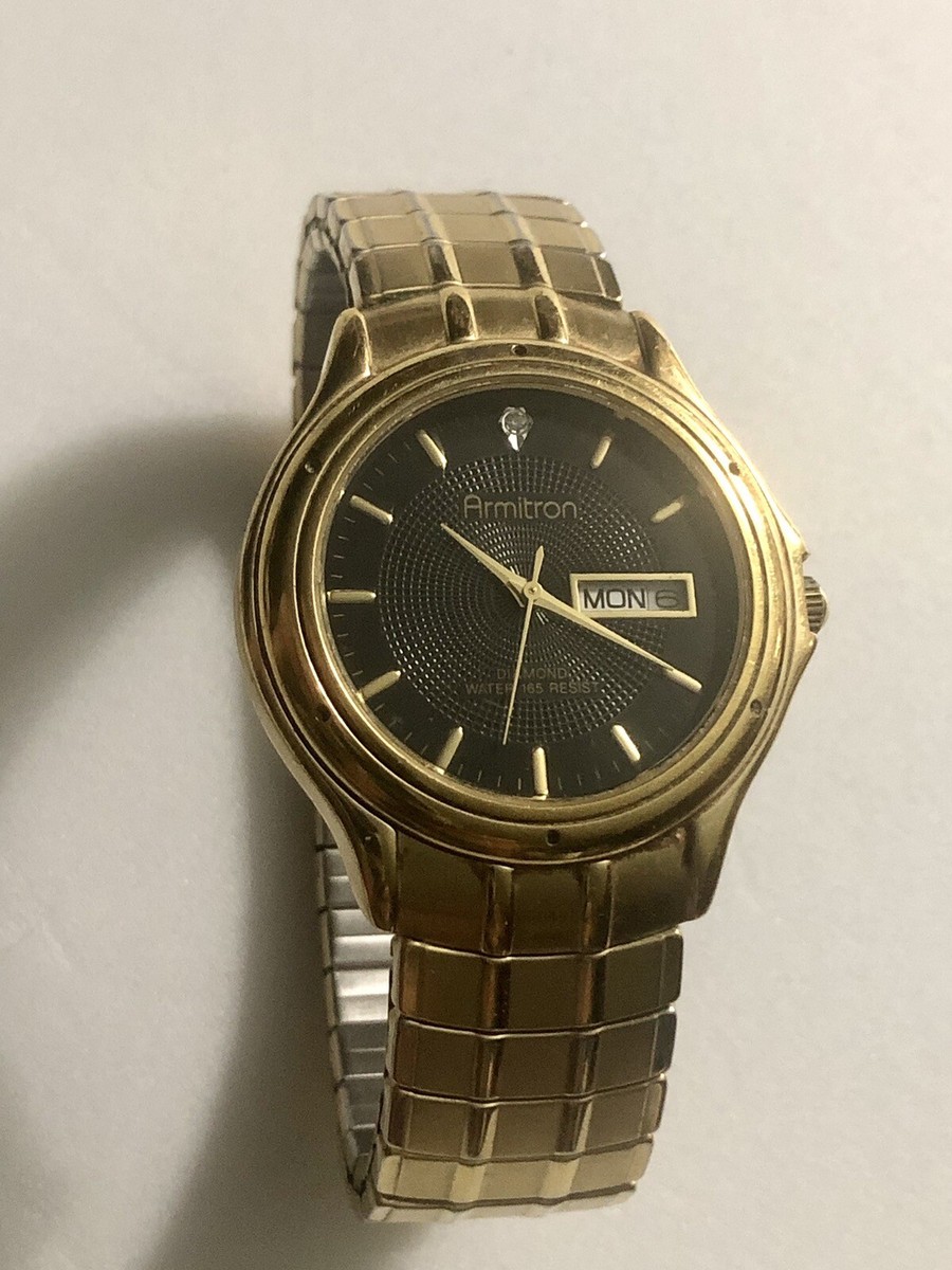 Analog Watches Vintage Armitron Diamond Watch Armitron