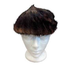 Vintage Betmar New York Women's Brown Fur Hat