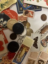 JUNK JOURNAL VINTAGE EPHEMERA LOT THE MAGNIFICENT PAPER PILE 350+ PIECES