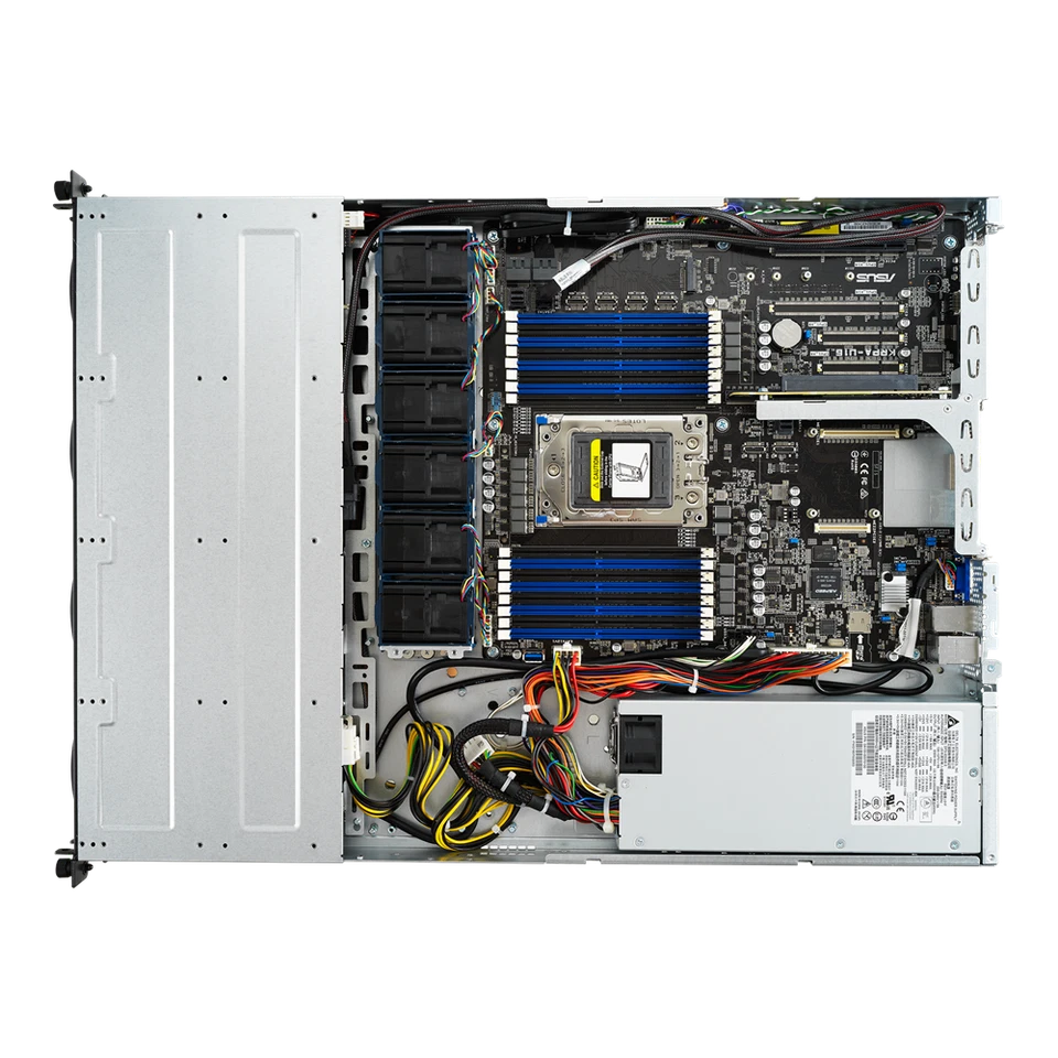 ASUS RS500A-E10-RS4 support AMD EPYC 7002-7003 1U rack mounted servers, 4 SATA - Image 3 of 4