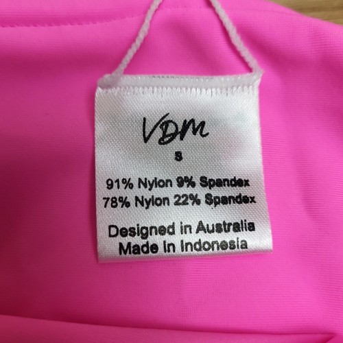 VDM Revolve Womens Pink Reversible Swim + Resort Bikini Bottom Size Small - Picture 4 of 7