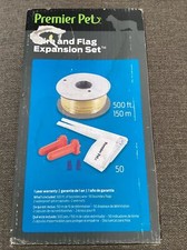 Premier Pet 500 ft. Wire and 50 Flags Expansion Set - In-Ground Fence System