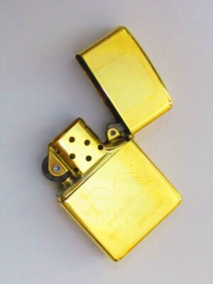 Zippo lighter US Navy Hornet fighter attack squadron F/A-18 unused