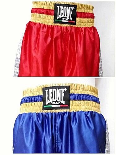 Pantaloncini LEONE AB734 da Boxe uomo men Short Boxe Abb.Tecnico VARI  COLORI | eBay