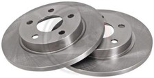 2x A.B.S. 16683 Bremsscheibe hinten für FORD USA LINCOLN