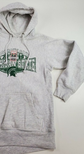 Michigan State Spartans 2014 Rose Bowl Hoodie Womens Medium - Picture 4 of 11