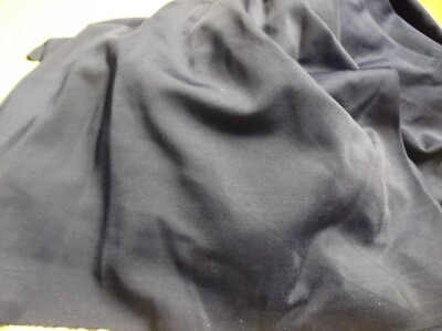 8m x 146cm breiter schwarzer Baumwollgewebe Top Qualität und Gewicht #L41
