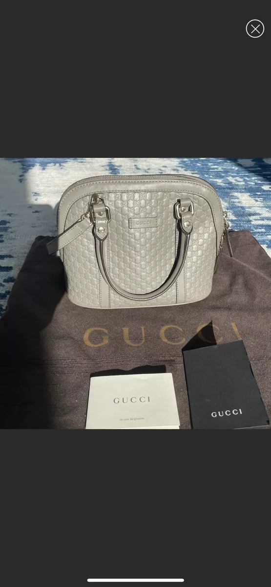 Gucci Mini Dome Micro Guccissima Purse