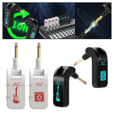 2,4G Wireless Guitar Systems 8-Kanal-Audiosender und -empfänger für Gitarre